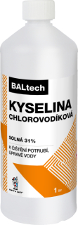 Kyselina chlorovodíková solná 1l