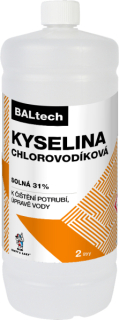 Kyselina chlorovodíková solná 2l