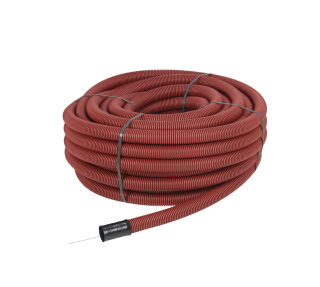 Chránička kabelu KABUFLEX R 40/32, bezhalogenová, PE-HD, rudá