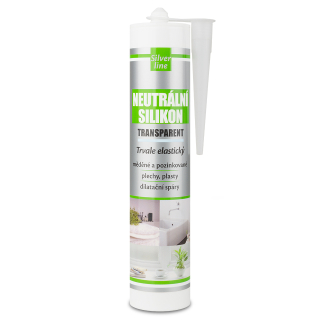 Silikon neutrální Silver line 280 ml transparentní