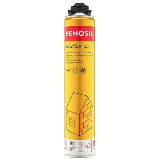 PU pěna nízkoexpanzní PENOSIL GoldGun 65, krémová, 870ml