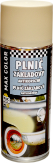 Plnič základový antikorozní MAX COLOR 400ml béžový