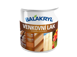Balakryl venkovní lak, vodouředitelný, 0,7l polomat