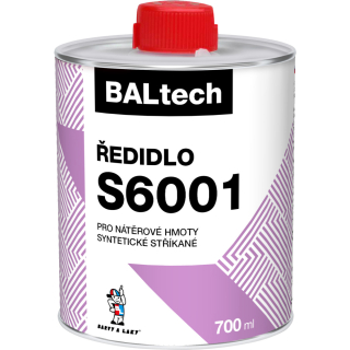 Ředidlo S6001 BL 0,7l plech