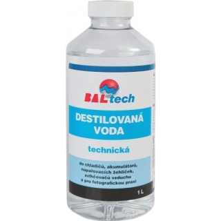 Destilovaná voda pro technické účely 1l