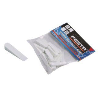 Klínek spárovací 0-4mm, 0-8mm, 2,5-8mm bílý