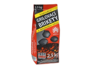 Grilovací brikety 2,5kg