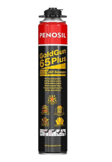 PU pěna pistolová PENOSIL GoldGun 65 Plus, 880ml