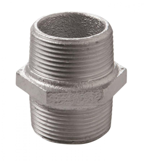 Vsuvka pravý/levý závit pozink.Atusa Nr. 281 MM 1/2˝ VNĚJŠÍ, 973438