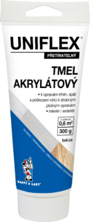 Tmel akrylátový UNIFLEX tuba 300g
