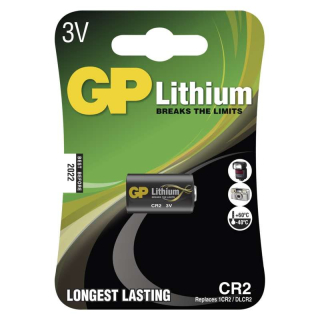 GP Baterie LITHIUM foto CR2 800mAh 3V blistr 1ks