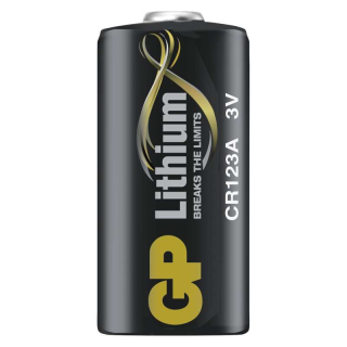 Baterie GP LITHIUM foto CR123A 1450mAh, 3V