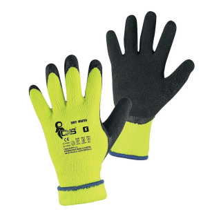 Rukavice ROXY WINTER zimní vel. 9, černo-žluté