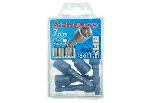 Adaptér 1/4" 6 hran, 7 mm, Stahlberg