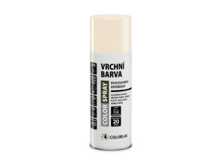 Color spray vrchní barva Colorlak 400 ml bílá slonová kost 1015