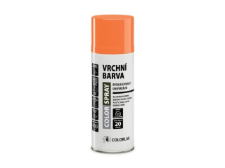 Color spray vrchní barva Colorlak 400 ml oranžová 2009
