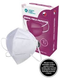 Respirátor s certifikací KN95 FFP2 vyrobeno v ČR vel.S dětská