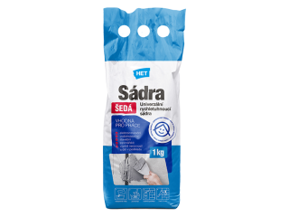 Sádra šedá HET 1 kg
