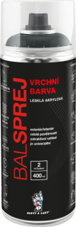Univerzální akrylový email RAL 7005 400ml šedá myší