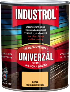 Industrol Univerzál syntetický S2013/6100 0,6l krémová střední