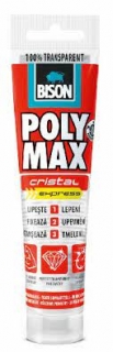 Lepidlo BISON Poly Max express crystal 115g