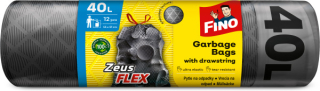 Pytel na odpad ZEUS Fino Flex 40l, 12ks