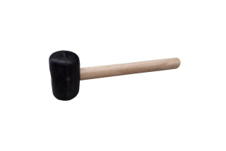Palice gumová 400g/55cm, dřevěná násada