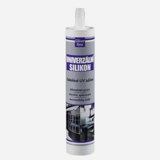 Silikon univerzální Silver Line 310ml šedý