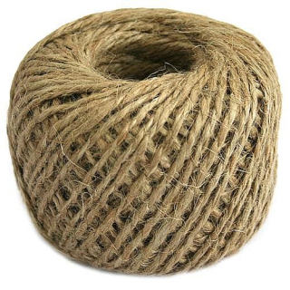 Motouz HEMP jutový 200g, hnědý, 200m