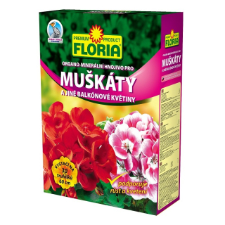 Agro organo-minerální hnojivo na muškáty FLORIA 2,5kg