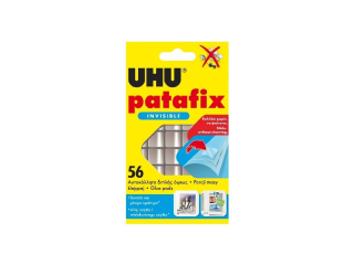 Lepící guma UHU Patafix Invisible transparent 56ks