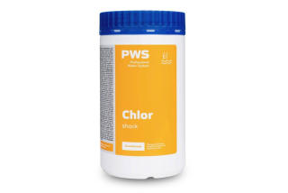 Chlor šok do bazénu, 1Kg PWS