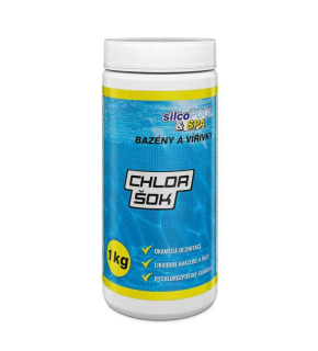 Chlor šok do bazénu, 1Kg