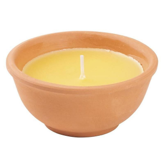 Svíčka Citronella repelent, 11x5cm/113g, terracotta