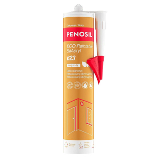 Silikon-akryl přetíratelný ECO Penosil 623, kartuše 280ml, bílý