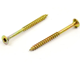 Vrut zápustná hlava TORX 6x180/70 ZnŽ