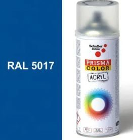 Prisma color barva acryl RAL 5017 dopravní modrá, 400 ml