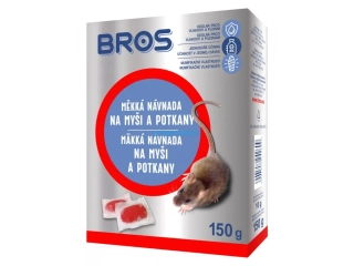 BROS granule na myši a potkany, 140g