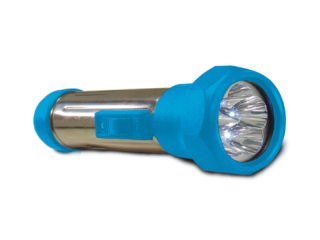 Svítilna LED modrá 5 diod, 0,4W, IP20