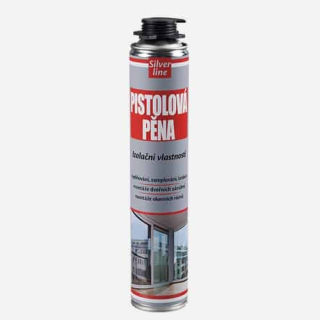 PU pěna pistolová Silver Line 750 ml, žlutá