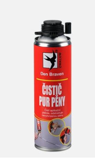 Čistič PUR pěny Den Braven, 500ml