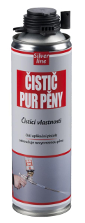 Čistič PUR pěny SilverLine 500ml, transparentní