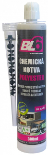 Chemická kotva Polyester BL6, 300ml