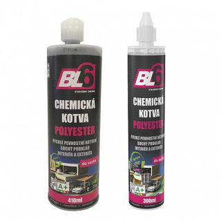 Chemická kotva Polyester BL6, 410ml