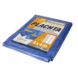Plachta zakrývací STANDARD 4x4m 70g/m2