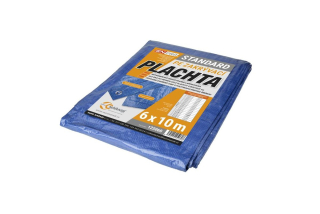 Plachta PE zakrývací STANDARD 6x10 m 70g/m2