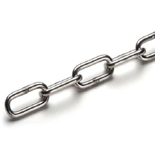 Řetěz dlouhý článek 3mm DIN 763/5685C Zn