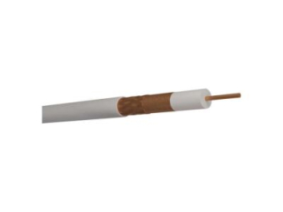 Kabel koaxial bílý CB 125