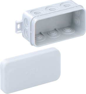 Krabice Mini25 rozbočovací SPELSBERG 89x43x38 mm, IK07 IP55 šedá