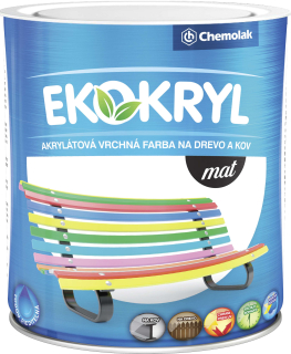 Ekokryl mat akrylátový 0,6 l 0603 slonová kost